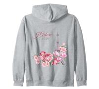 París Francia para Mujeres Niñas Europa Vacaciones "J'Adore Paris" Sudadera con Capucha