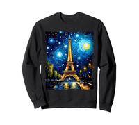 Paris Francia París Francia Van Gogh Vintage Sudadera