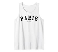 París Francia Simple French City Dk. Camiseta sin Mangas