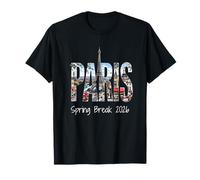 París Francia Vacaciones de Primavera 2026 Viajes de Vacaciones Camiseta