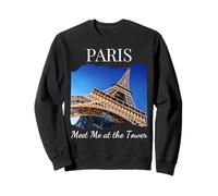 París Francia Viajar Francés Hablantes Niños Hombres Papás Mamás Sudadera