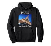 París Francia Viajar Francés Hablantes Niños Hombres Papás Mamás Sudadera con Capucha