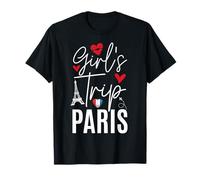 Paris Girls Trip 2026 France Summer Vacation Ladies Weekend Camiseta
