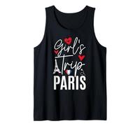 Paris Girls Trip 2026 France Summer Vacation Ladies Weekend Camiseta sin Mangas