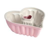 Paris Hilton - Molde para tartas de aluminio fundido con revestimiento cerámico antiadherente, resultados de cocción uniformes, 26 x 285 x 10 mm, forma de corazón, apto para lavavajillas