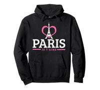 Paris Je T'Aime Francia Torre Eiffel Regalo de Recuerdo francés Sudadera con Capucha