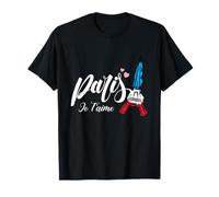 París Je T'Aime Torre Eiffel Dulce Moda Parisina Camiseta