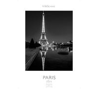 Paris schwarz-weiss 2026 L 59x42 cm