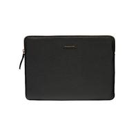 Paris - MacBook Pro/Air 13" Night Black - full grain pebbled leather sleeve