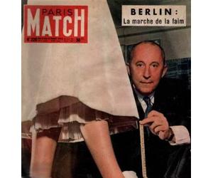 Paris match n° 229: dior a déclenché la guerre des jupes -berlin la marche de la faim -navarre attaque en indochine pour que giap ne puisse plus attaquer -la nouvelle vie des enfants finaly -madrid conteste au français le gouffre où mourut loubens -