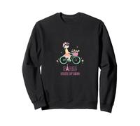 París Mente Bicicleta Chica Torre Eiffel Estética Viaje Amor Sudadera