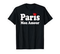 Paris Mon Amour 75 Francia París Camiseta