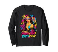 Paris Mood Pop Art Fashion Girl French Style Design Manga Larga
