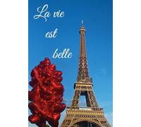 Paris Notebook - 120 Pages Lined Journal for Writing, Notes & Daily Thoughts | Eiffel Tower Aesthetic Design: Elegant for Planning, Ideas and Personal Writing | Romantic Travel Gift for Women
