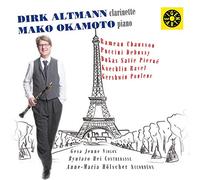 Paris : Oeuvres pour clarinette et piano. Altmann, Okamoto.