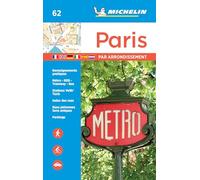 Paris par arrondissement - Michelin City Plan 062: City Plans (Michelin City Plans) [Idioma Inglés]