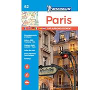 Paris par arrondissement - Michelin City Plan 062: City Plans (Michelin City Plans) [Idioma Inglés] (Plans de ville Michelin France)
