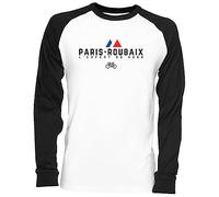 Paris-Roubaix Blance Camiseta De Béisbol Unisex White Baseball tee Tshirt Unisex