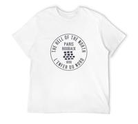 Paris Roubaix Retro Cycling Men's T-Shirt Unisex White Cotton Print tee Shirts L