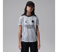 París Saint-Germain Academy Pro Night Edition Parte de arriba de fútbol de manga corta para antes del partido Jordan Dri-FIT - Niño/a - Gris S