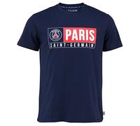 Paris Saint Germain Camiseta oficial para hombre del Paris Saint Germain, talla de adulto, Hombre, azul, S