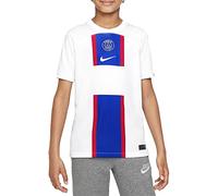 Paris Saint-Germain FC PSG Dri Fit Stadium 3r T-Shirt, Men's, White/Old Royal/White, M