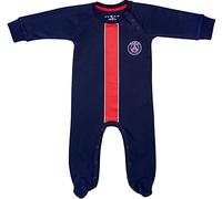 Paris Saint Germain - Pijama para bebé del PSG - Camiseta Fly Emirates - Colección oficial, Bebé-Niñas, azul, 18 meses