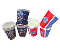 Paris Saint-Germain - Vaso desechable (12 unidades, 25 iseño de PSG