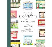 Fachadas de París – Ilustraciones de las tiendas, restaurantes, bares y más