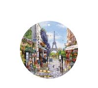 Paris Street Scene - Juego de 10 tarjetas de ambientador con diseño de la Torre Eiffel, para decoración de coche, con aroma a coche
