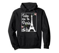 Paris Take Me To France - Regalo de Recuerdo de la Torre Eiffel Sudadera con Capucha