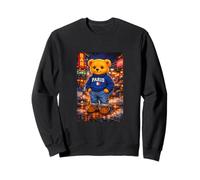 Paris Teddy Bear Street Stories Illustration Graphic Designs Sudadera
