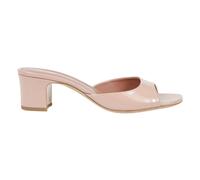 Paris Texas - Mules de tacón bajo de cuero - Shoes - Mujer - Rosa - 36 EU -