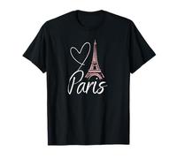 París Torre Eiffel Amor Francia Francés Vacaciones Francophile Camiseta