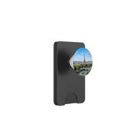 París Torre Eiffel Río Sena Paisaje Urbano Gráfico Escéni PopSockets PopWallet para MagSafe