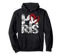 París Torre Eiffel símbolo del Amor Francia Recuerdo Motif Sudadera con Capucha