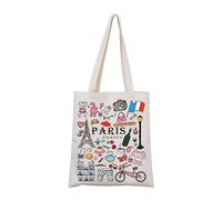 Paris Tote Bag France Lovers Gift Paris Travel Gift Paris Souvenir Gift Paris Welcome Bag, Bolso Paris
