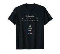 Paris Tour Eiffel 1889 Francia Camiseta