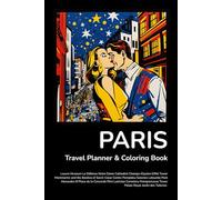 PARIS Travel Planner & Coloring Book