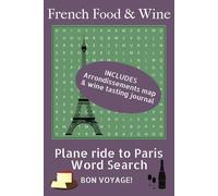 Paris Word Search Puzzle Book: Word Search 45 Puzzles for Adults and Seniors | 6x9 inches, 94 pages | Great for Vacations, Passing time at airports, Holidays