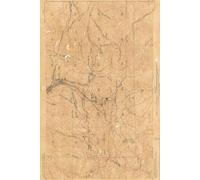 Park City Utah Map Journal: Vintage Map Notebook