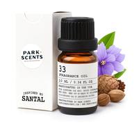 Park Scents 33 aceites esenciales para difusor, aroma inspirado en Santal, aceite difusor con cuentagotas europeo, fragancia aromática de lujo, para difusor a base de agua, hecho a mano en los Estados