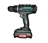 Parkside Taladro atornillador inalámbrico PABS 20-Li E6 20 V con batería y cargador