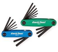 Park Tool FWS-2 Juego de llaves plegables, azul/verde