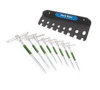Park Tool THT-1 - Juego de Llaves Torx con Mango en T Deslizante, Color Plateado