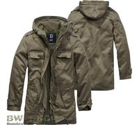 PARKA BRANDIT EJÉRCITO ALEMÁN BOSQUE CON FORRO BW PARKA DE CAMPO CHAQUETA DE ...