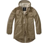 Parka Brandit Marsh Lake Hombre Invierno Cálido Militar Ejército Camel