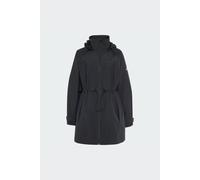adidas Mujer City Rain Parka Coat, black, M