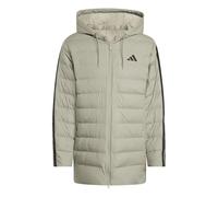 Parka con capucha adidas Essentials Climawarm 3 stripes L