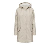 ONLY Onlsally Chubasquero Otw Noos Abrigo, Oatmeal/Detail:White Teddy, L para Mujer